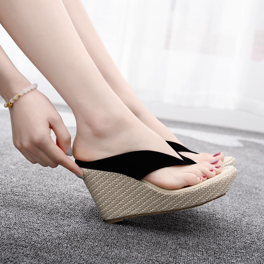 Woman wedge sole new shoes style