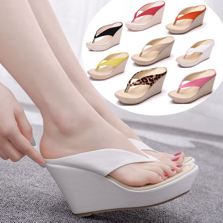 Woman wedge sole new shoes style